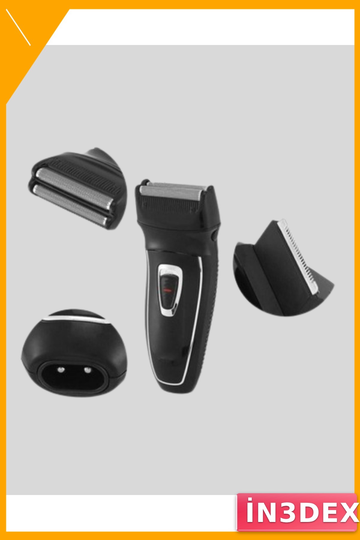 Şarjlı Saç ve Sakal Kesme Makinesi Sessiz Motor 1-12mm Ayarlanabilir