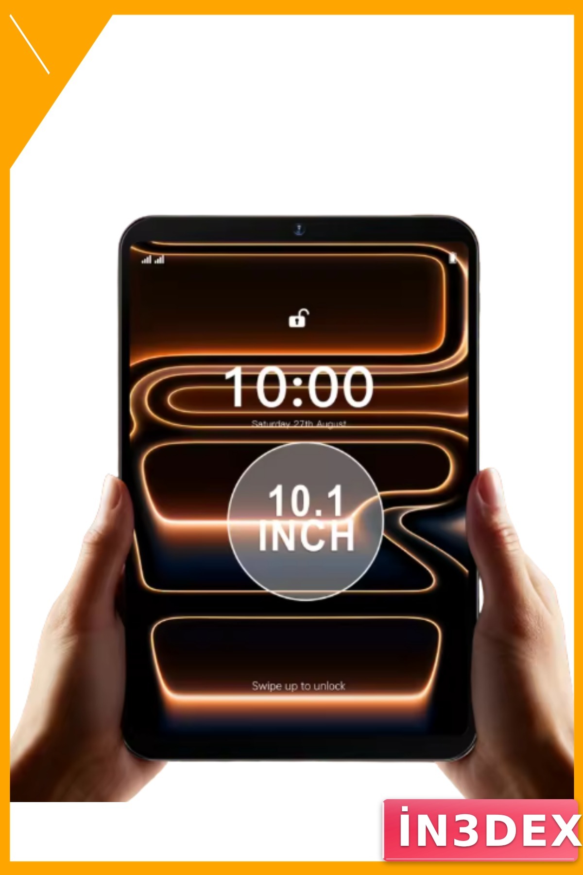 Android Klavyeli Tablet 10.1 inç IPS Ekran Dokunmatik