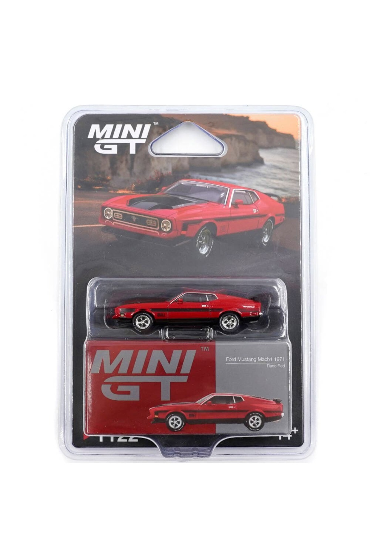 mini gt - 1122 - Ford Mustang Mach1 1971 1/64 Model Araba - Fiyatı
