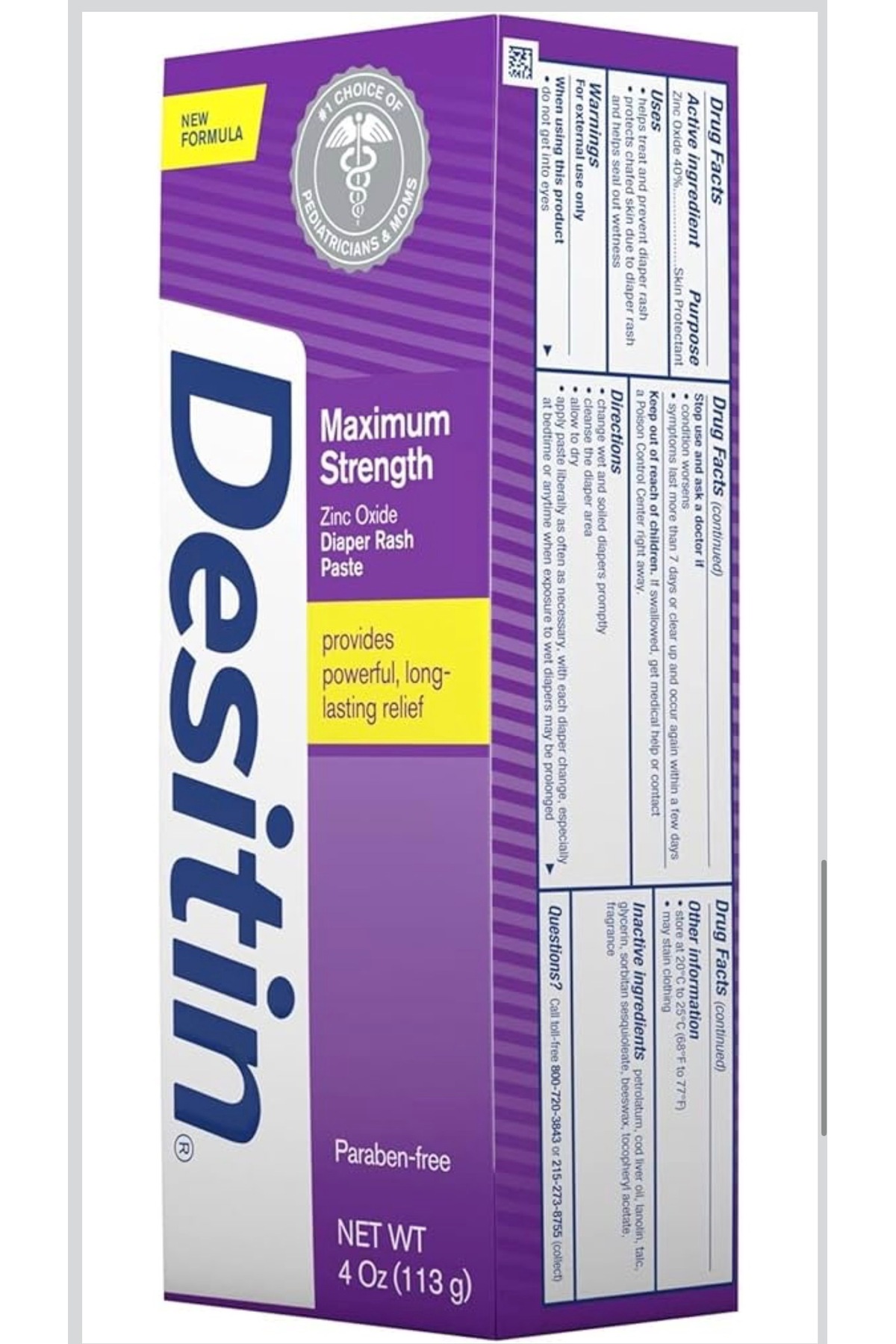 Desitin Maximum Strength Bebek Pişik Kremi 113 g (4 oz) - Fiyatı, Yorumları