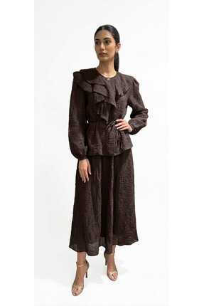 Volans Moda 0036809 FIRFIR DETAY ETEKLI TAKIM
