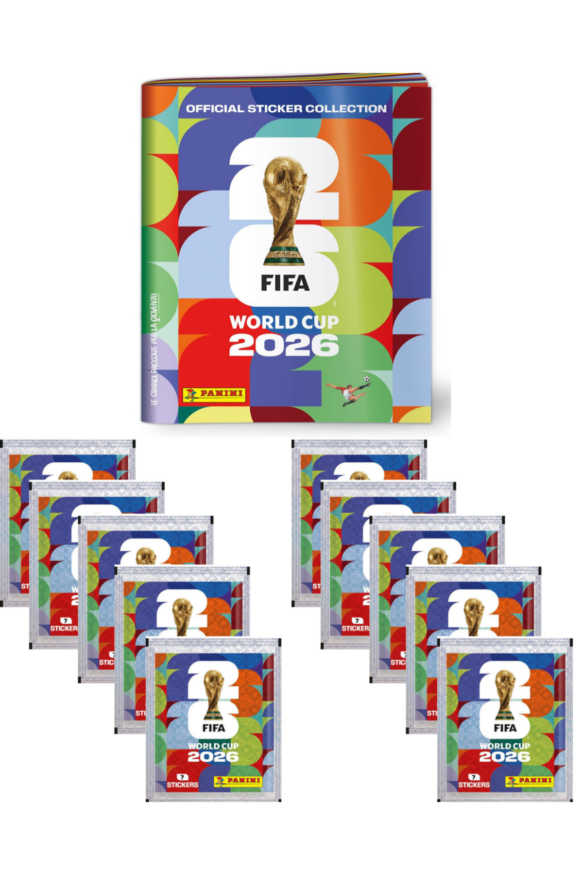 Next Plus Lisanslı FIFA WORLD CUP 2026™ çıkartma Albümü + 10 Paket