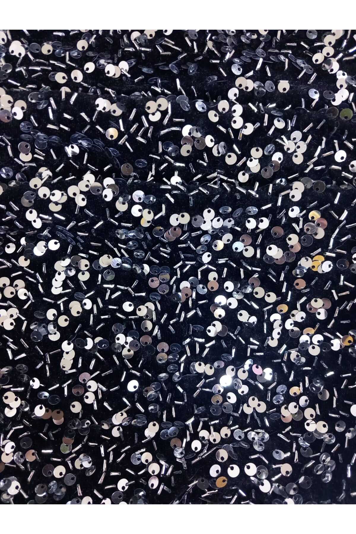 auraandmore Luna Pullu Boncuklu Pullu Crop görsel 3