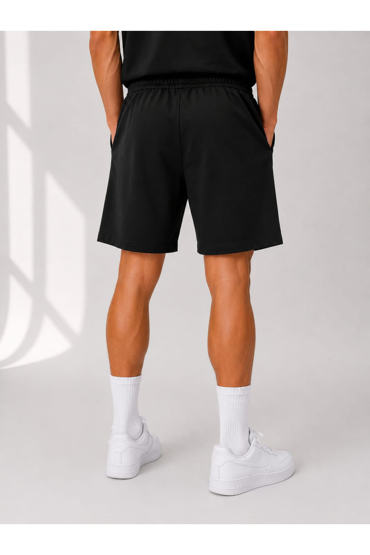 ZAVIXO -Erkek Oversize Şort Modern Casual Görünüm görsel 3