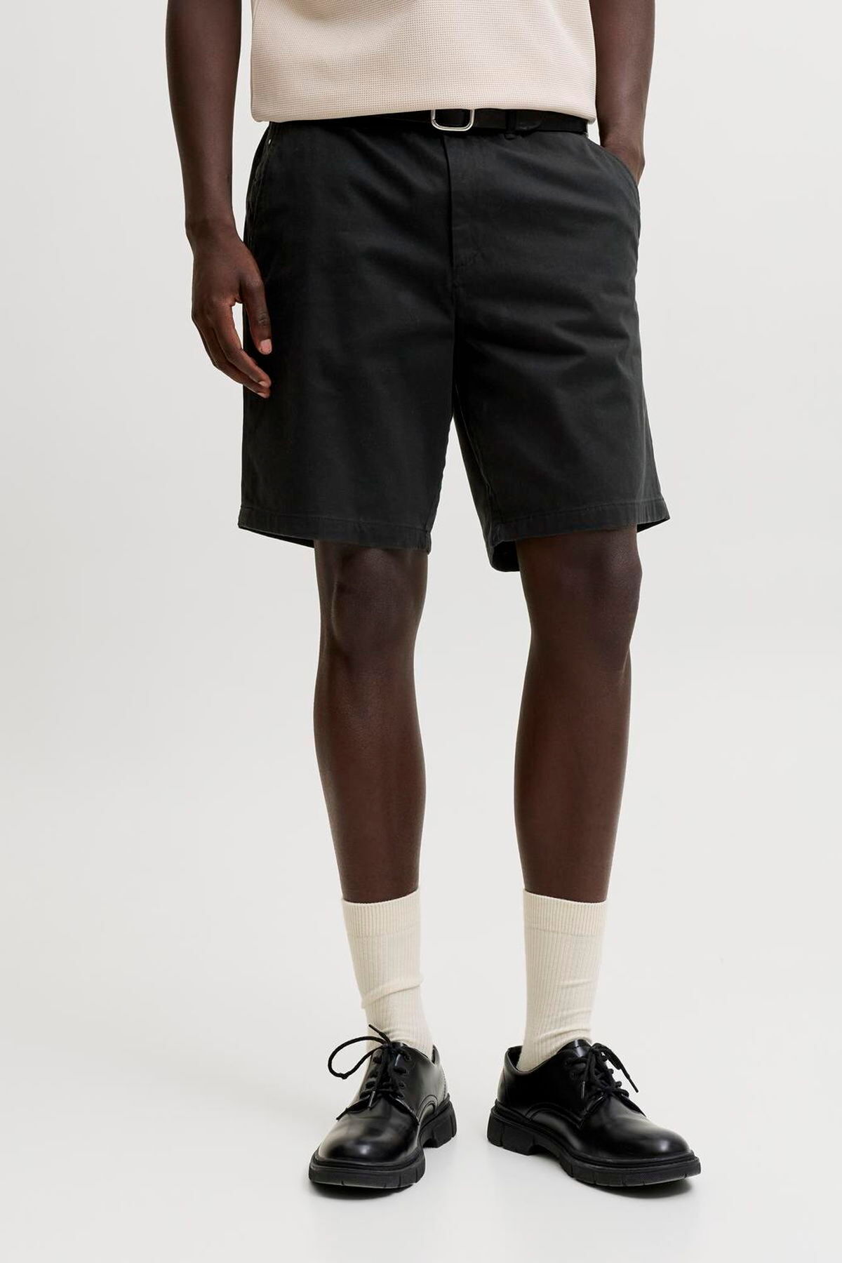شلوارک مردانه چینو اسلیم فیت کمر متوسط ​​- Kowie جک اند جونز شلوارک برمودا Jack & Jones