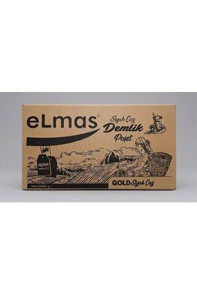 Elmas Çay Gold Demlik Poşet Siyah Çay - 30 Gr x 200 Adet (6 Kg Koli)