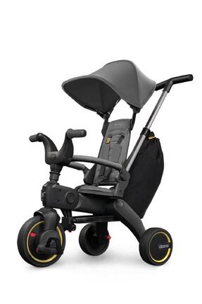 Doona Liki Trike Tek Parça Katlanır 3 Tekerlekli Bebek Bisikleti S3 Hound Grey