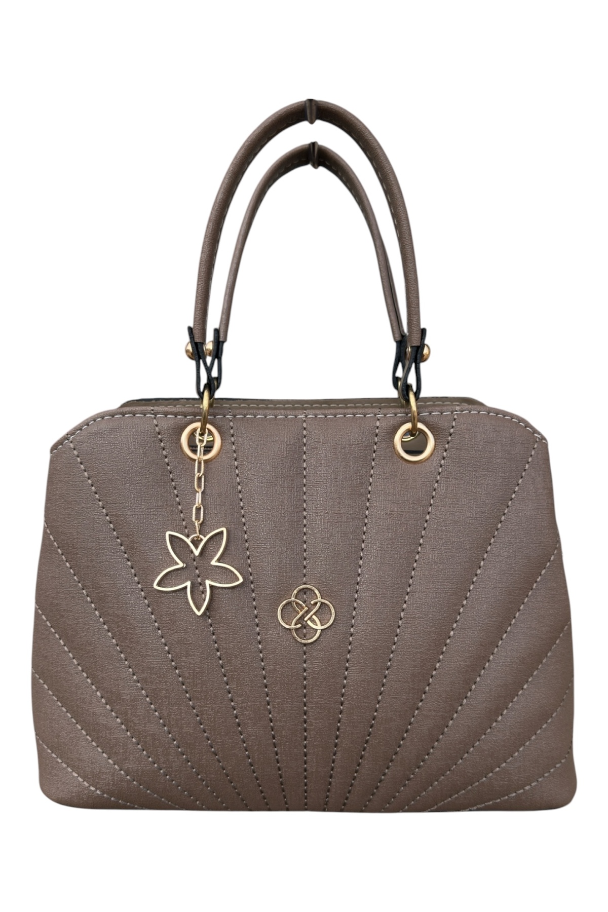 Mother/Woman Hand and Shoulder Bag / Adjustable Long Strap / 2 Compartments / Back Zipper / Daily