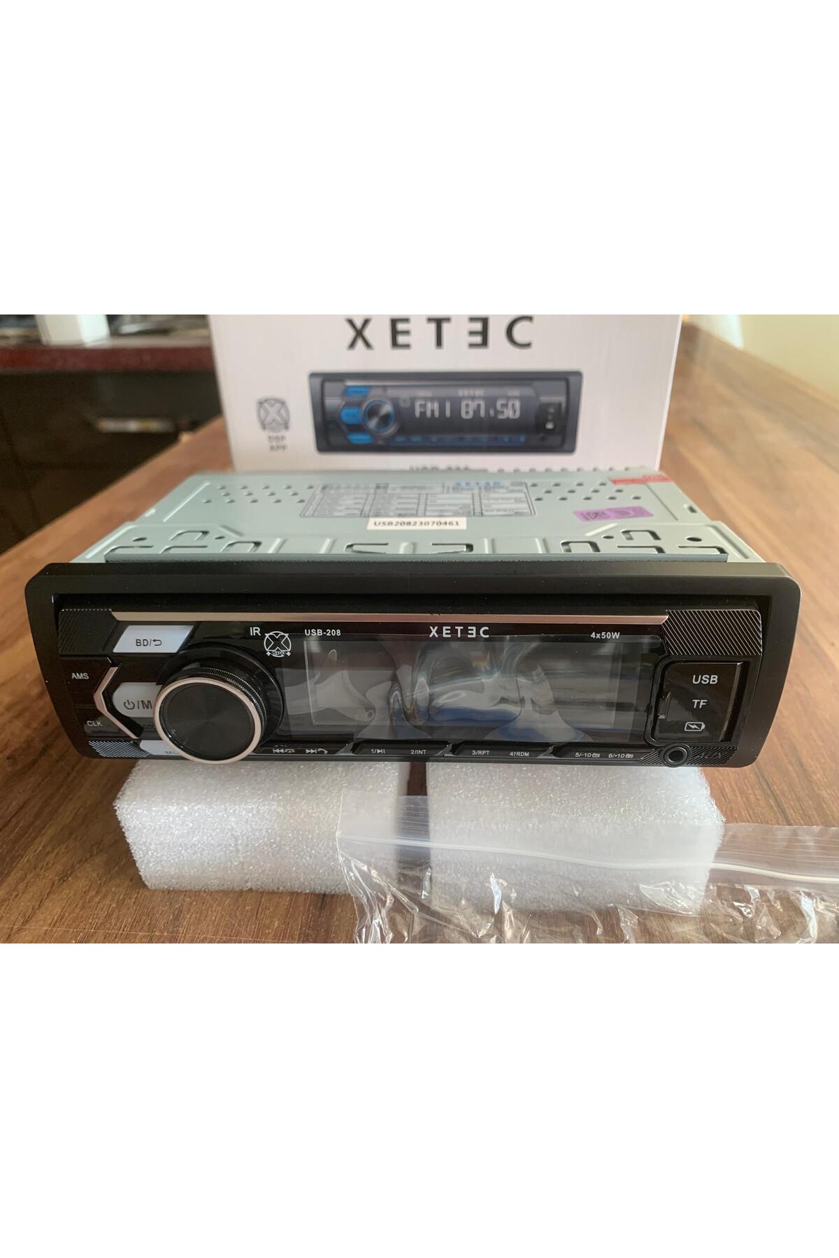XETEC DENİZ SOUND GARAGE OTO TEYP 3 AMFİ ÇIKIŞLI USB-208 BT