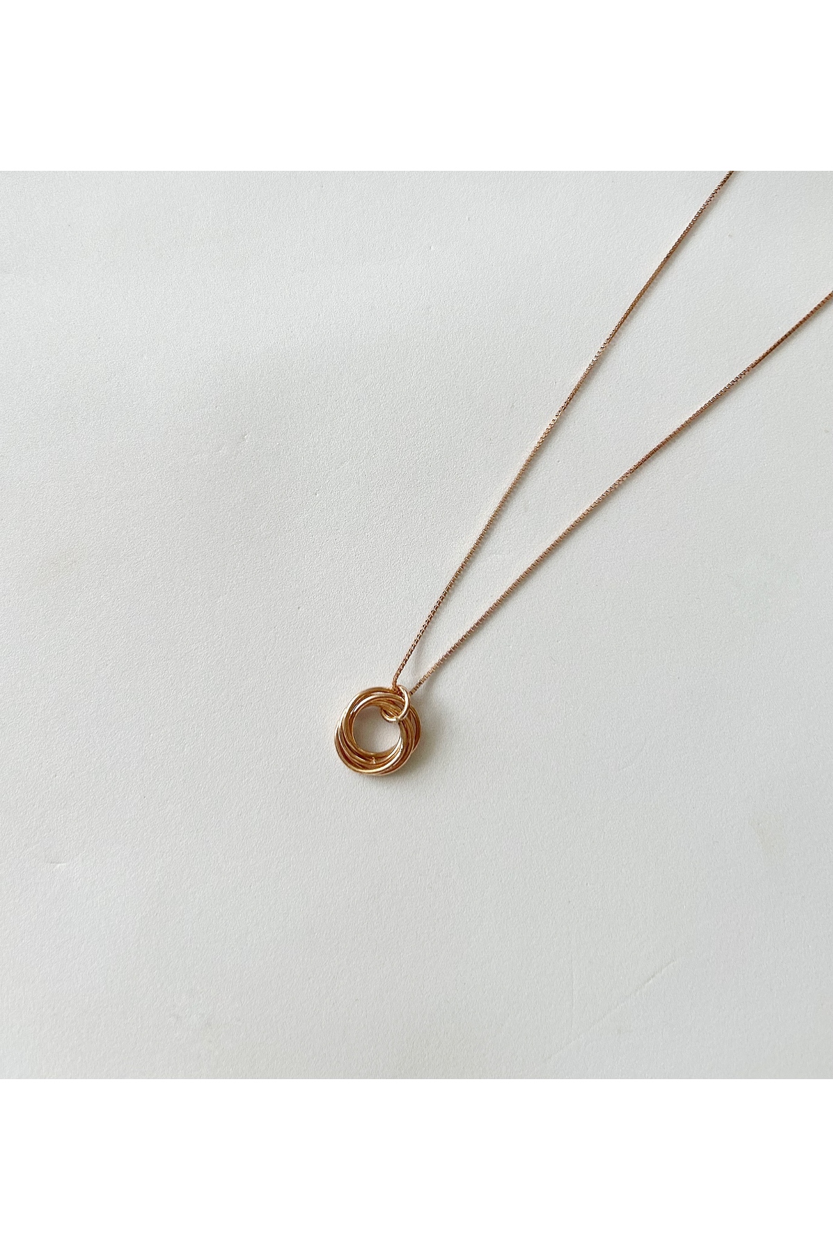 Bronz 925 Ayar Kolye / Küpe 2'li Set - 2