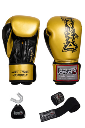 Dragondo Attack Boks Eldiveni Kick Boks Muay Thai Boks Eldiveni Bandaj Ve Diş...