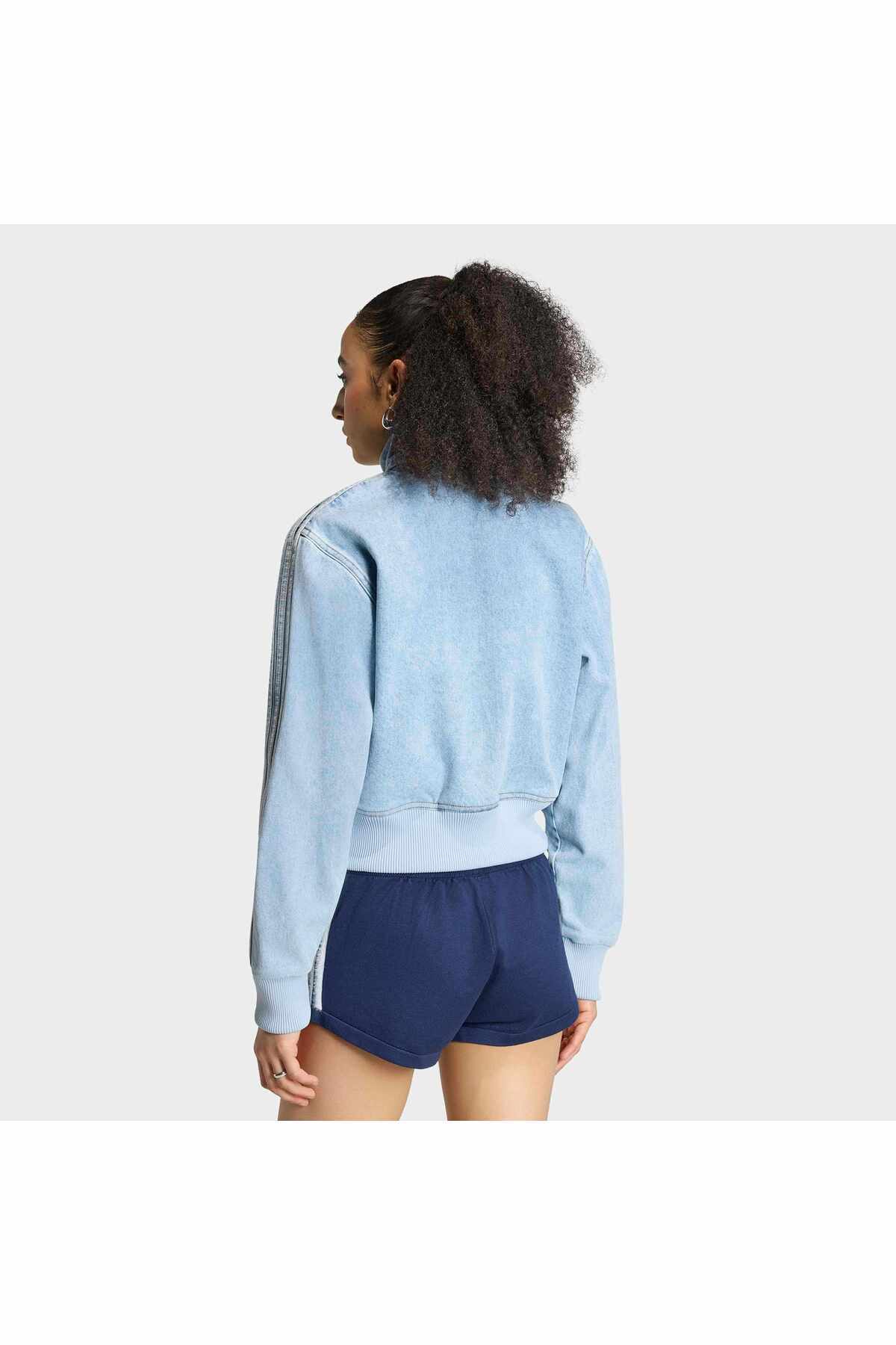 adidas Fb Tt D Kadın Spor Ceket KQ6492 görsel 2
