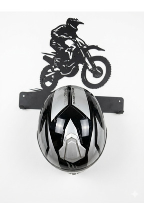 Iron Spirit Design Kask Asma Aparatı Askılık Motorculara Özel Motocross hediy...