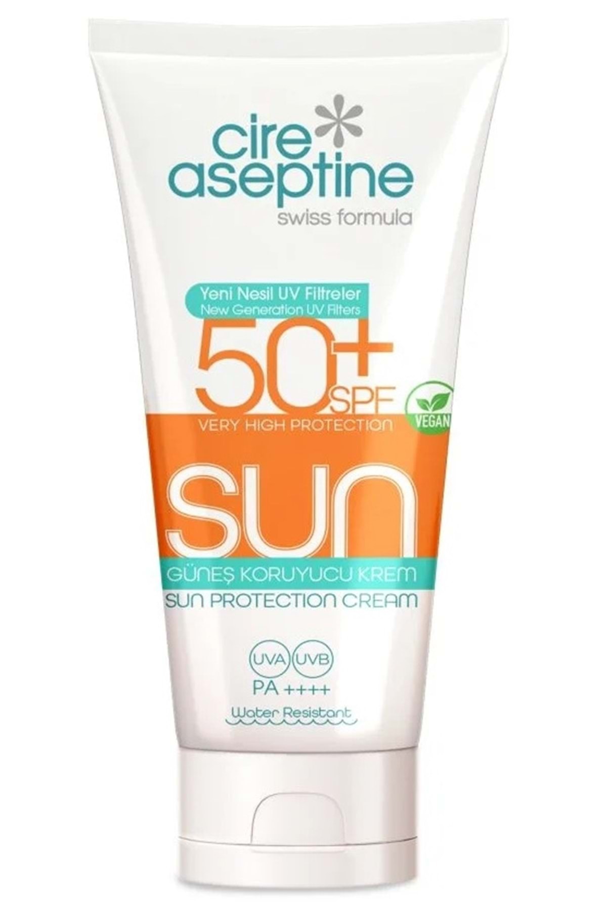 CIRE ASEPTINE Sun Güneş Koruyucu Kremi 50+ SPF 150 ML