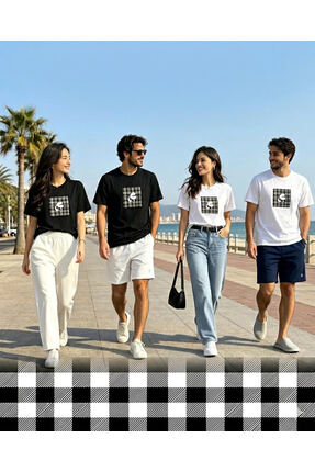 Royteks Fashion Unisex Konpakt 2 İplik Tişört
