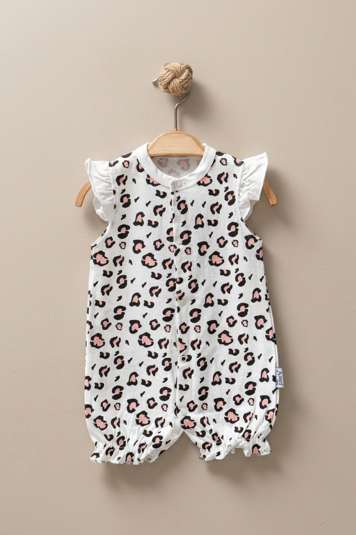 Leopard Print Summer Baby Girl Romper