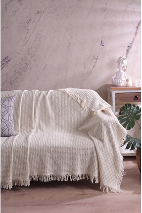 CÇE HOME TEKSTİL PAMUKLU KOLTUK ÖRTÜSÜ PİKE 175 X 220 CM