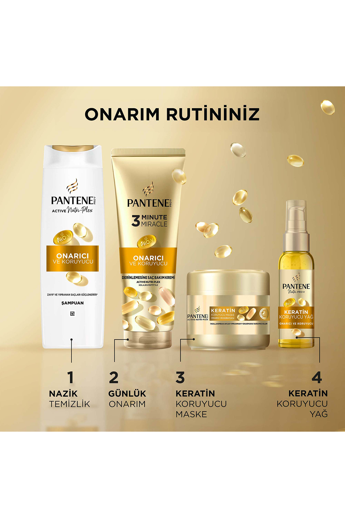 Miracle Serum Onarıcı & Koruyucu Derinlemesine Saç Bakım Kremi 220 ml x 2 — 8681003005098 — تصویر 5 از 6