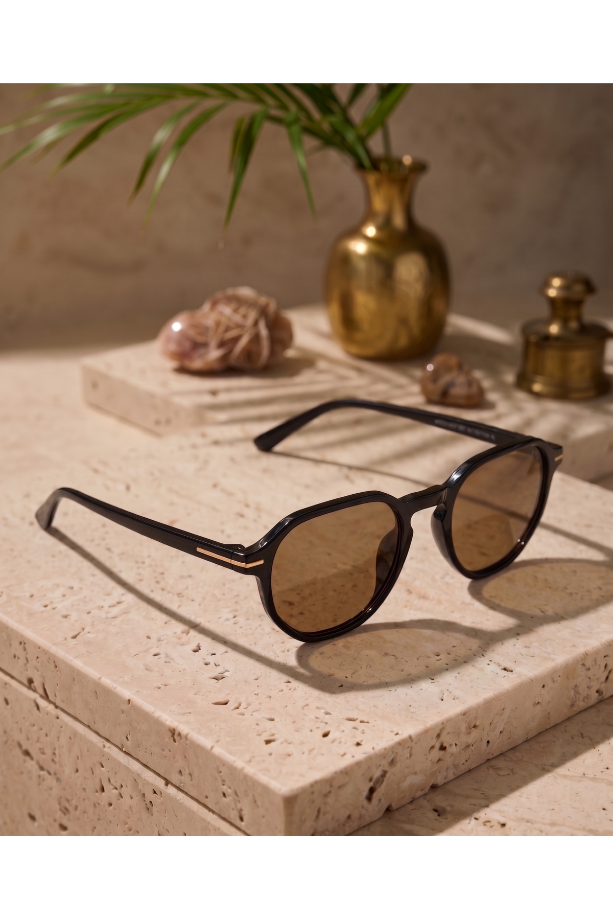 Koi Eyewear Marilyn Siyah Çerçeve Nude Cam UV400 Gözlük görsel 3