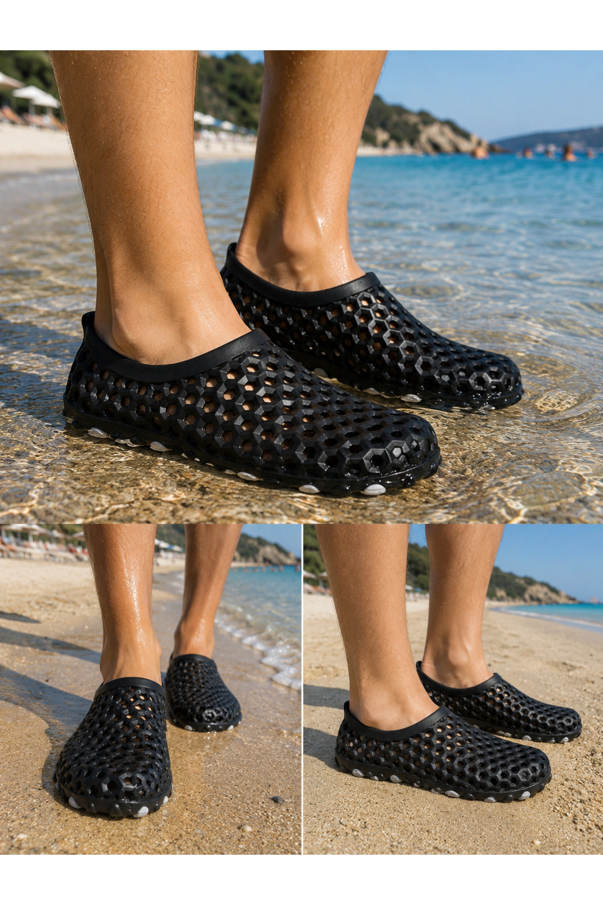 AkınalBella unisex hafif taban Eva plaj kum deniz ayakkabısı