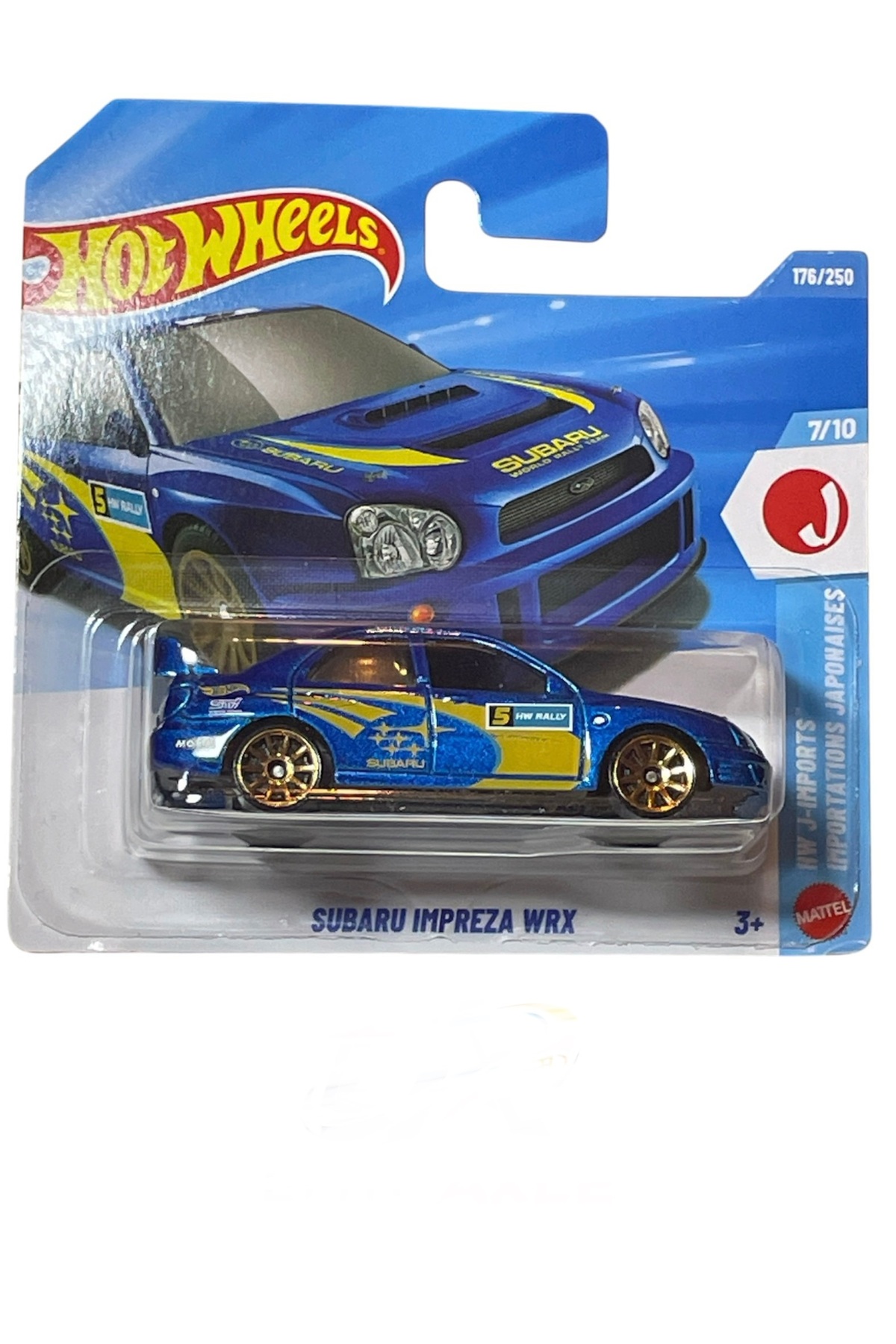 Hotwheels SUBARU IMPREZA WRX JJK19-N521