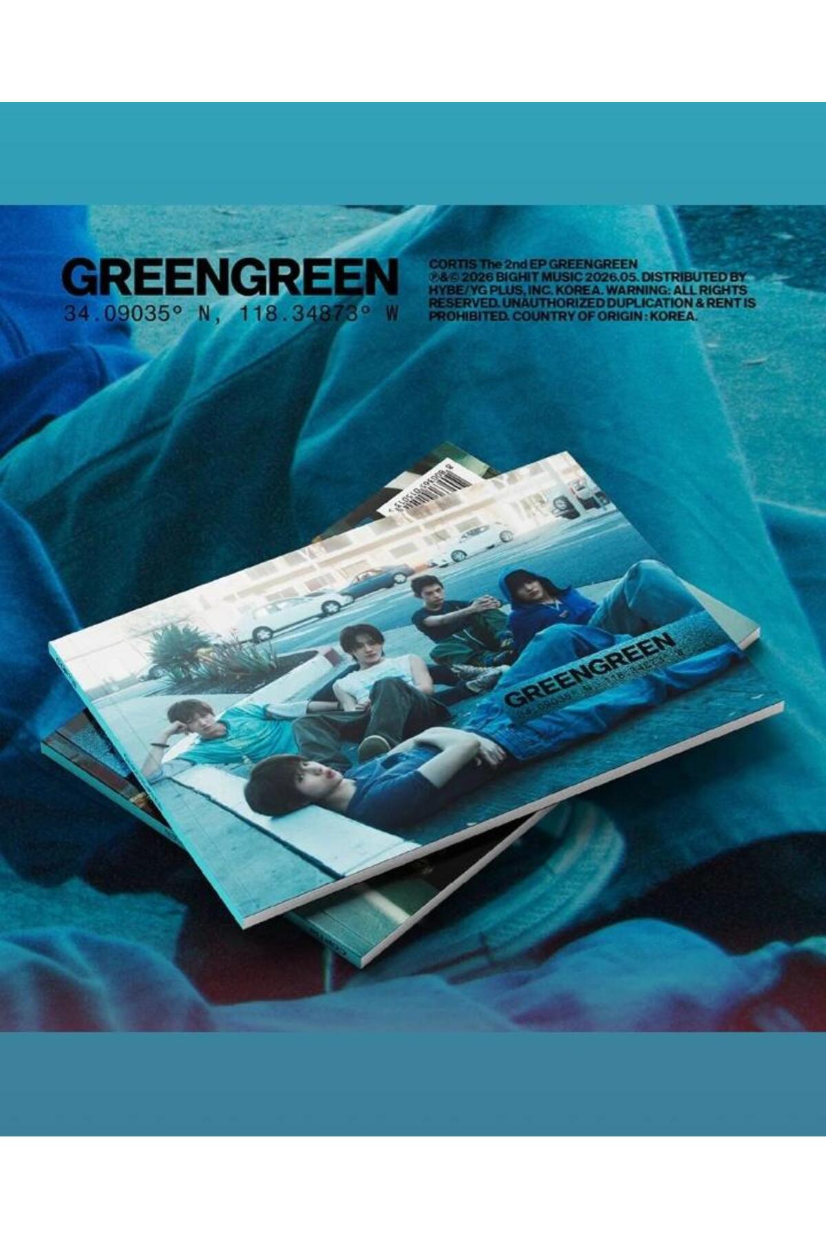tays store CORTIS - 2nd EP [GREENGREEN] Standard Ver. Album