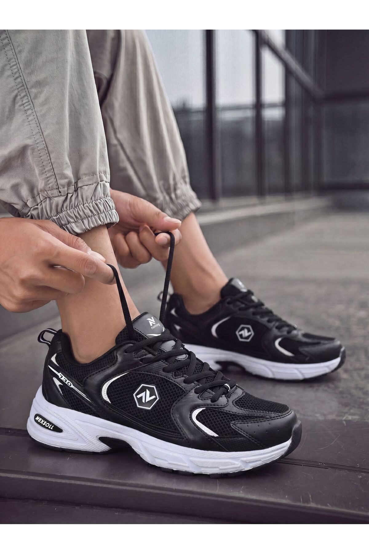 NEXSOLL Unisex Sneaker Spor Ayakkabı Hafif Taban, Günlük & Yürüyüş Modeli kod 730