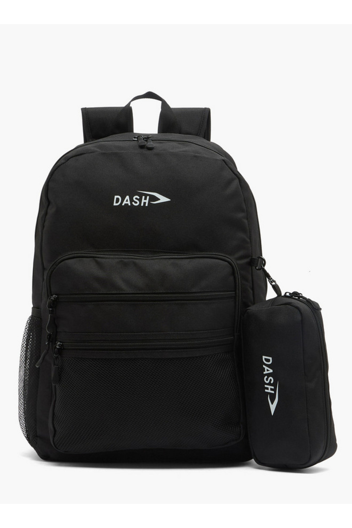 Dash Solid 2-Piece School Backpack Set for Kids 13 Years+ with Pencil Pouch