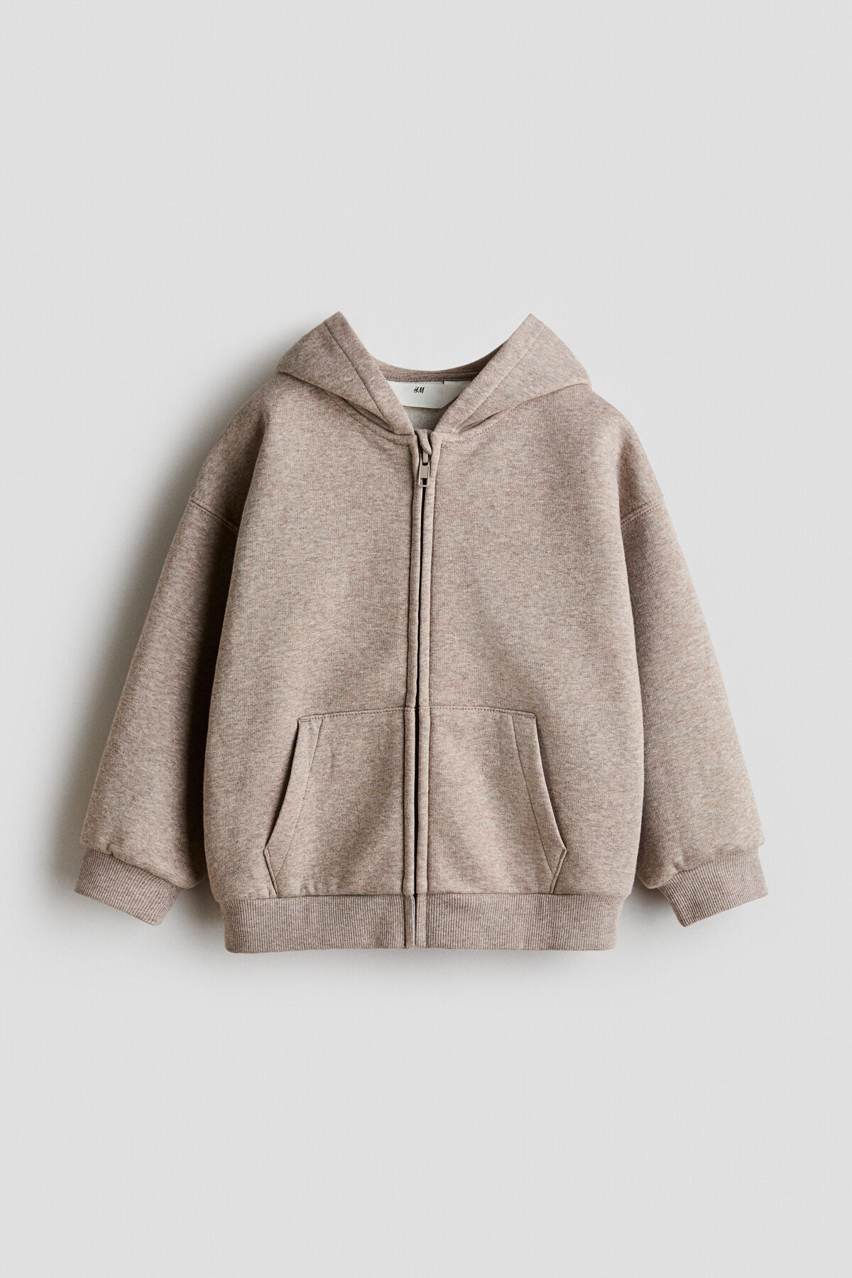تاپ کلاه دار و زیپ دار با آستر پشمی اچ اند ام سویشرت H&M