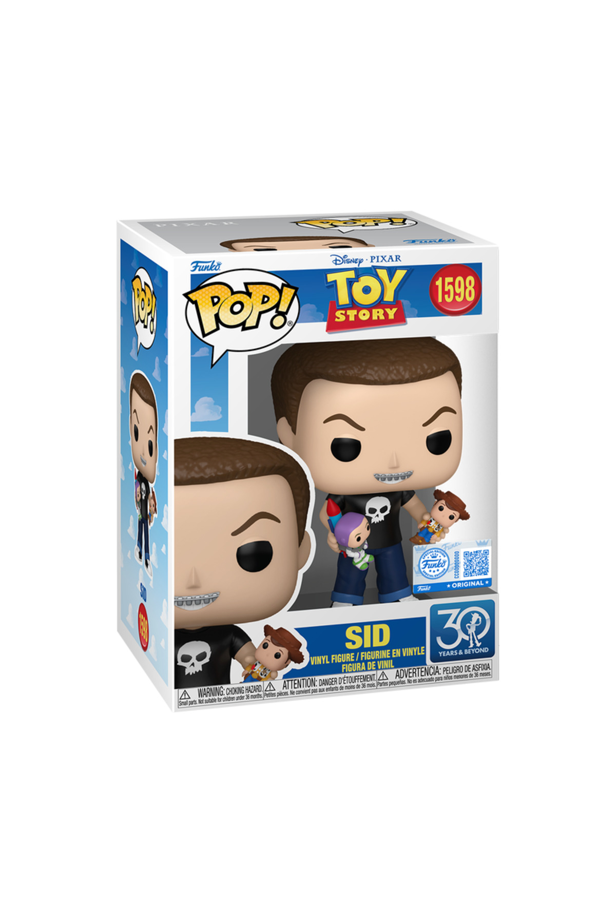 Funko POP! Disney: Toy Story - Sid (30th Anniversary) Oyuncak
