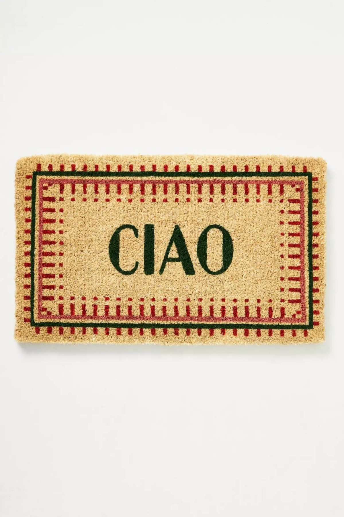 Ciao Natural Coconut Fiber (Coir) Door Mat 45x75 cm
