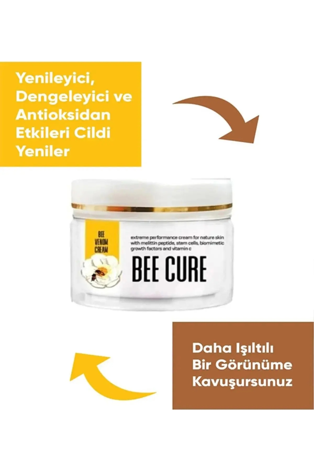 Süper Bee Cure Bakım Kremi 100 ml x 2 Adet — GU-EYF-21996-AGC01 — تصویر 3 از 5