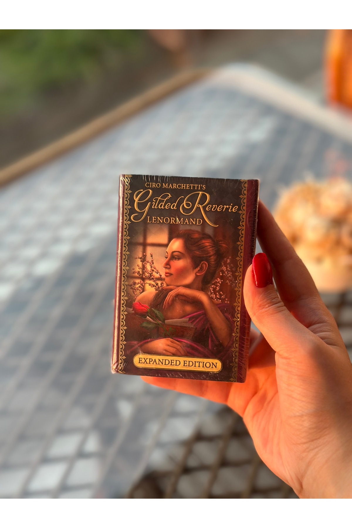 Galaksi Dükkanı Gilded Lenormand Destesi / Mıknatıslı Premium Kutu