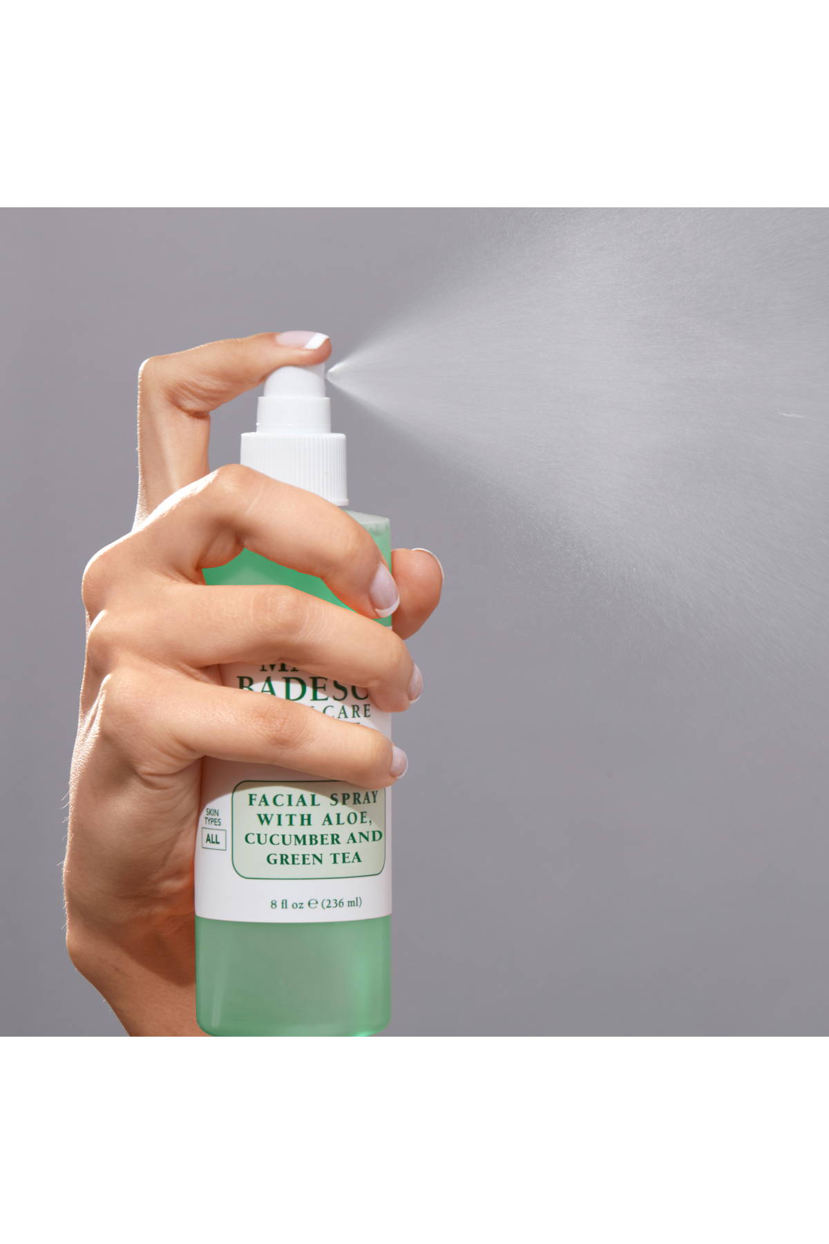Aloe, Cucumber & Green Tea Canlandırıcı Yüz Spreyi 59 ml — MB30100004 — تصویر 2 از 3