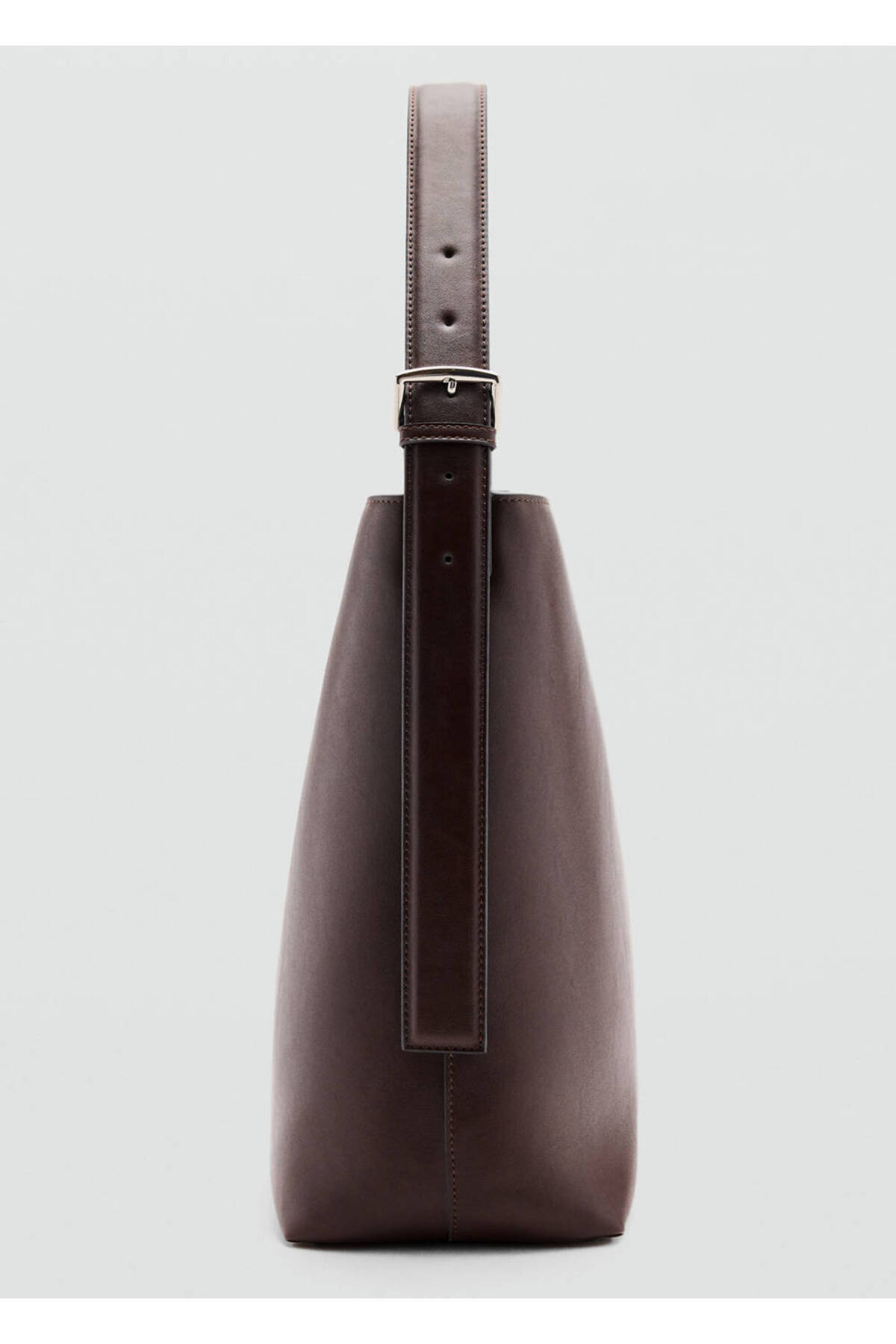 MANGO Woman Tokalı bucket çanta görsel 3