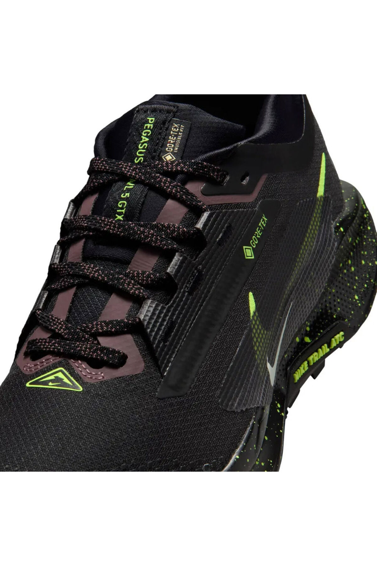 Pegasus Trail 5 GORE-TEX Koşu Ayakkabısı (BİR NUMARA BÜYÜK ALMANIZI ÖNERİRİZ) — مشکی FQ0912-009 — تصویر 6 از 8