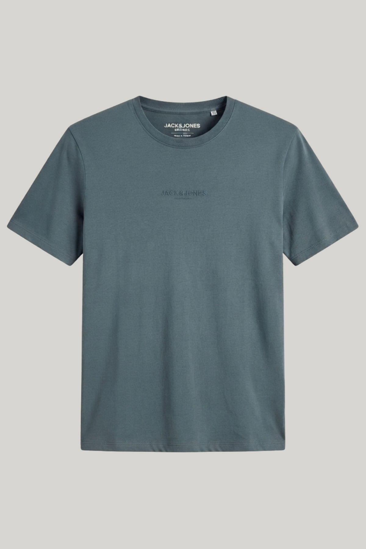 تی‌شرت یقه گرد مردانه گلدوزی شده - طرح خطوط جک اند جونز تی شرت Jack & Jones