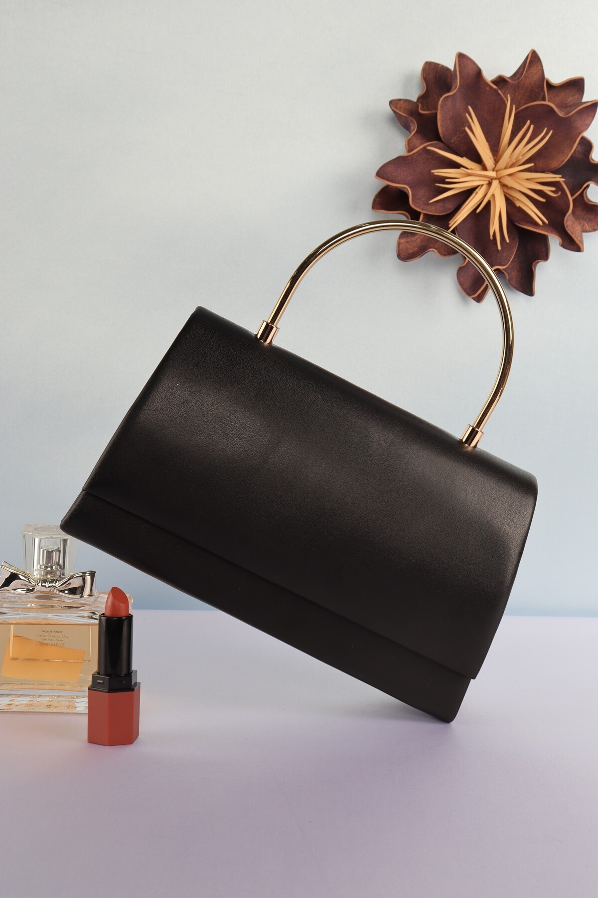weem bag Elysara EB0500 | MAT METAL SAPLI ABİYE ÇANTA görsel 2