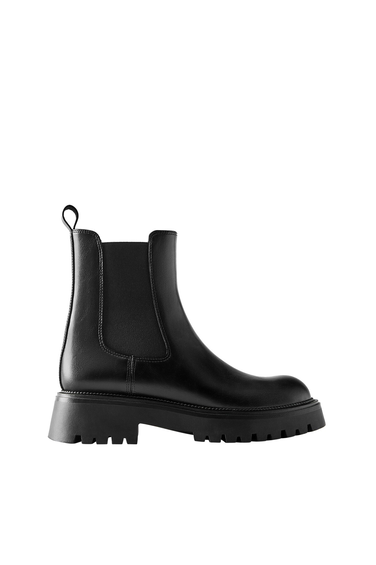 Pull & Bear Düz Chelsea botlar görsel 2