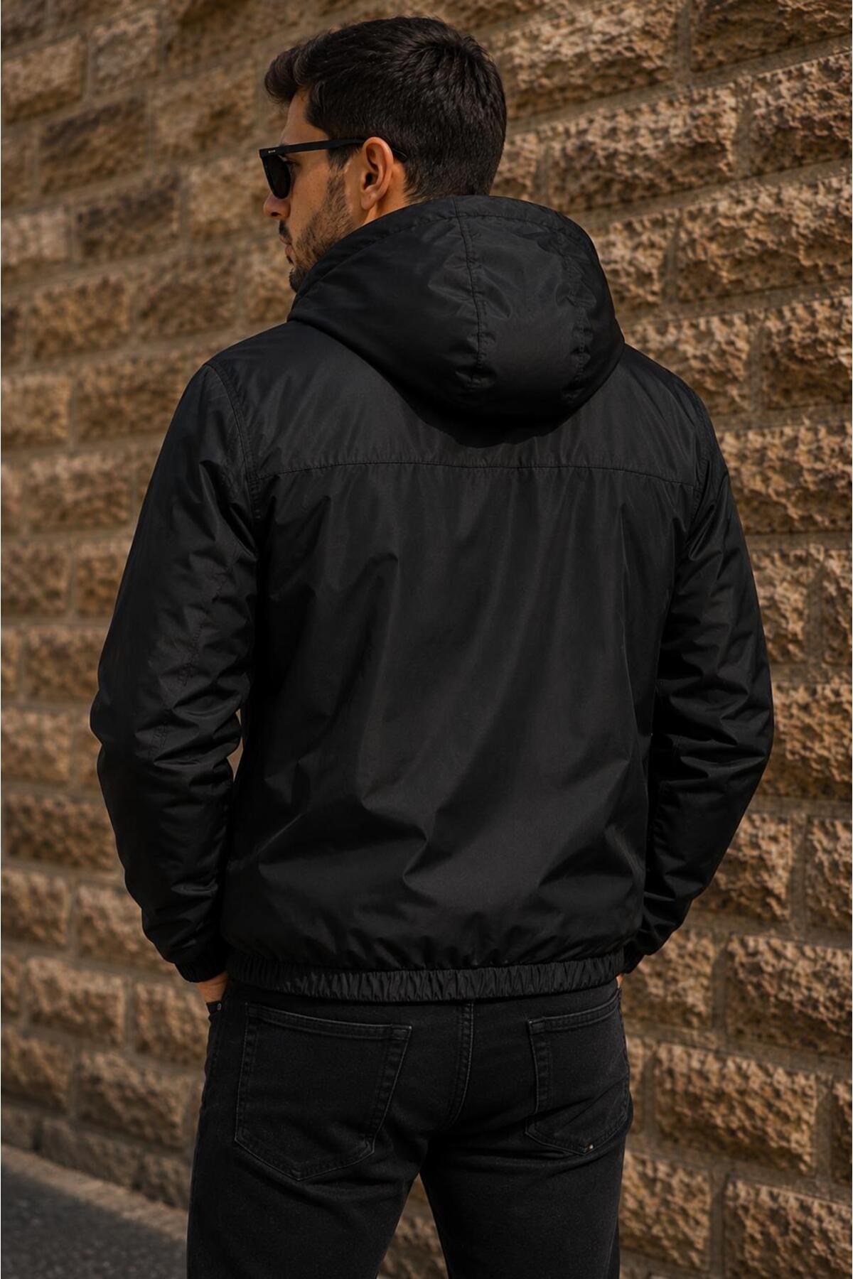 wesley wear YENİ SEZON YÜKSEK KALİTE YAĞMUR VE SU GEÇİRMEZ YAĞMURLUK RÜZGARLIK CEKET MONT görsel 3