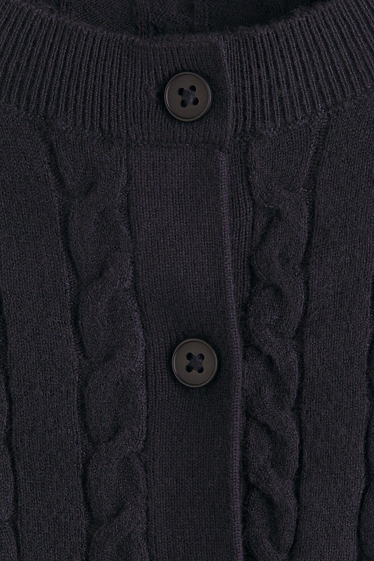 H&M Saç Örgüsü Hırka görsel 4