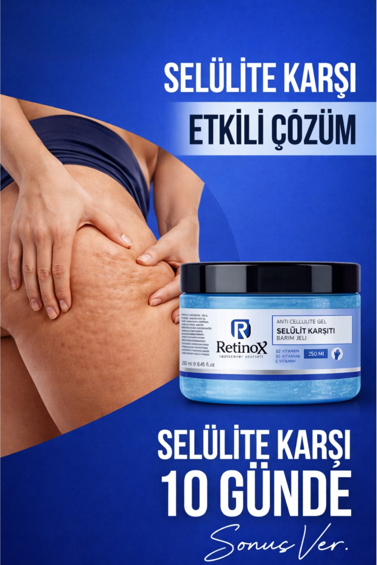 Retinox Selülit Ve Çatlak Giderici Vücut Şekillendirici Jel 250 ml — 332258