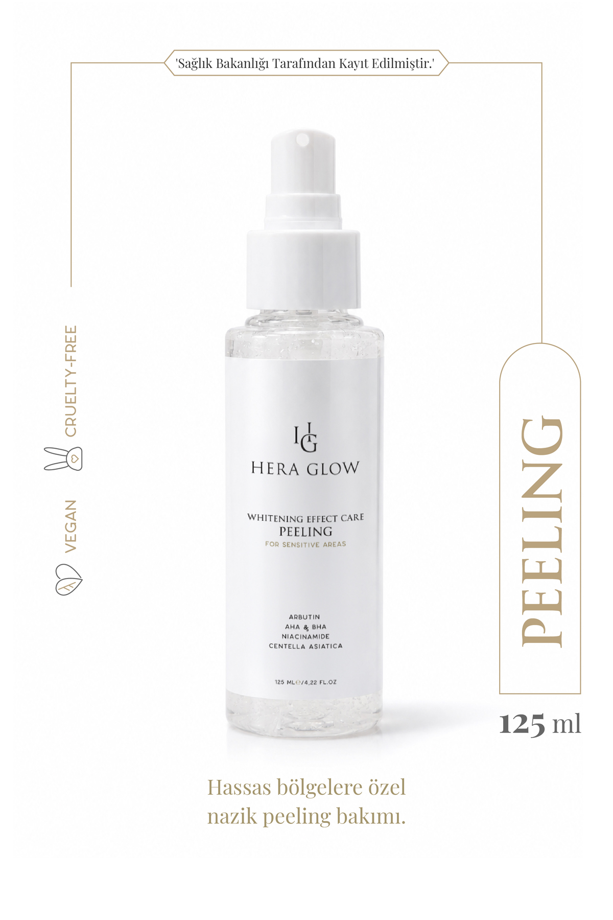 Hera Glow Hassas Bölgelere Yönelik Beyazlatıcı Etkili Peeling — 8684822850030