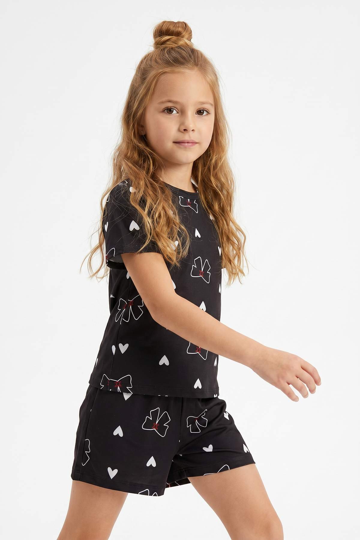 Trendyolmilla Kids Siyah Kız Çocuk Pijama Takımı TKDSS26PT00033