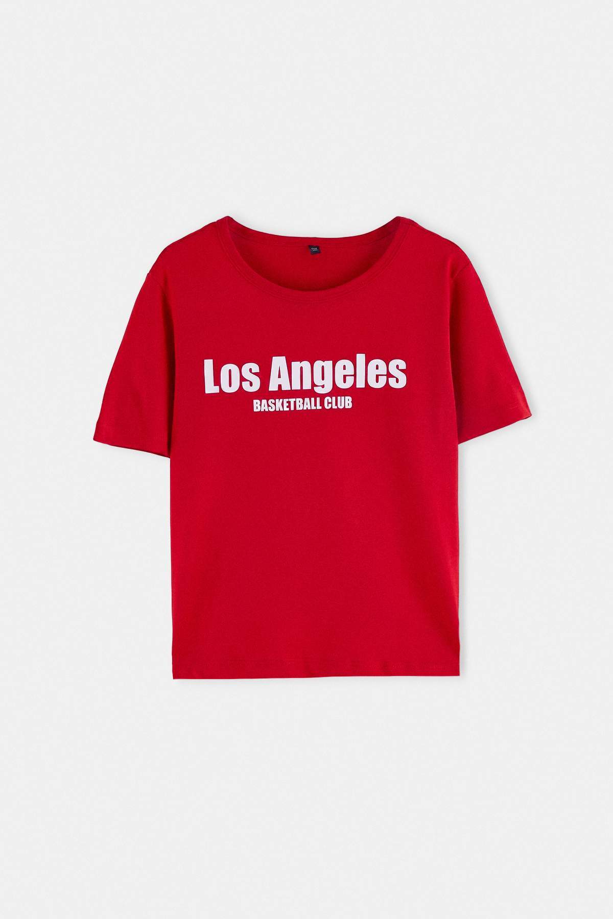Trendyolmilla Kids Kırmızı Erkek Çocuk Düz Örme T-Shirt TKDSS26TS00093