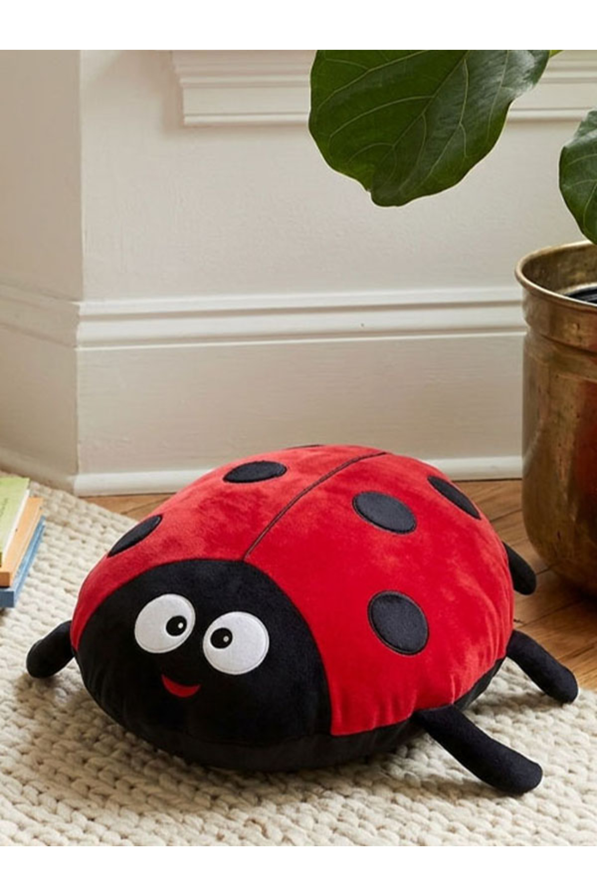 Sleeping Friend Ladybug Pillow 40x35 cm.
