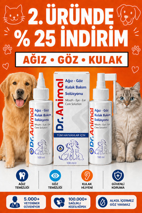 Dr. Animal Dr.animal Yara Ve Cilt Bakım Solüsyonu 100 Ml