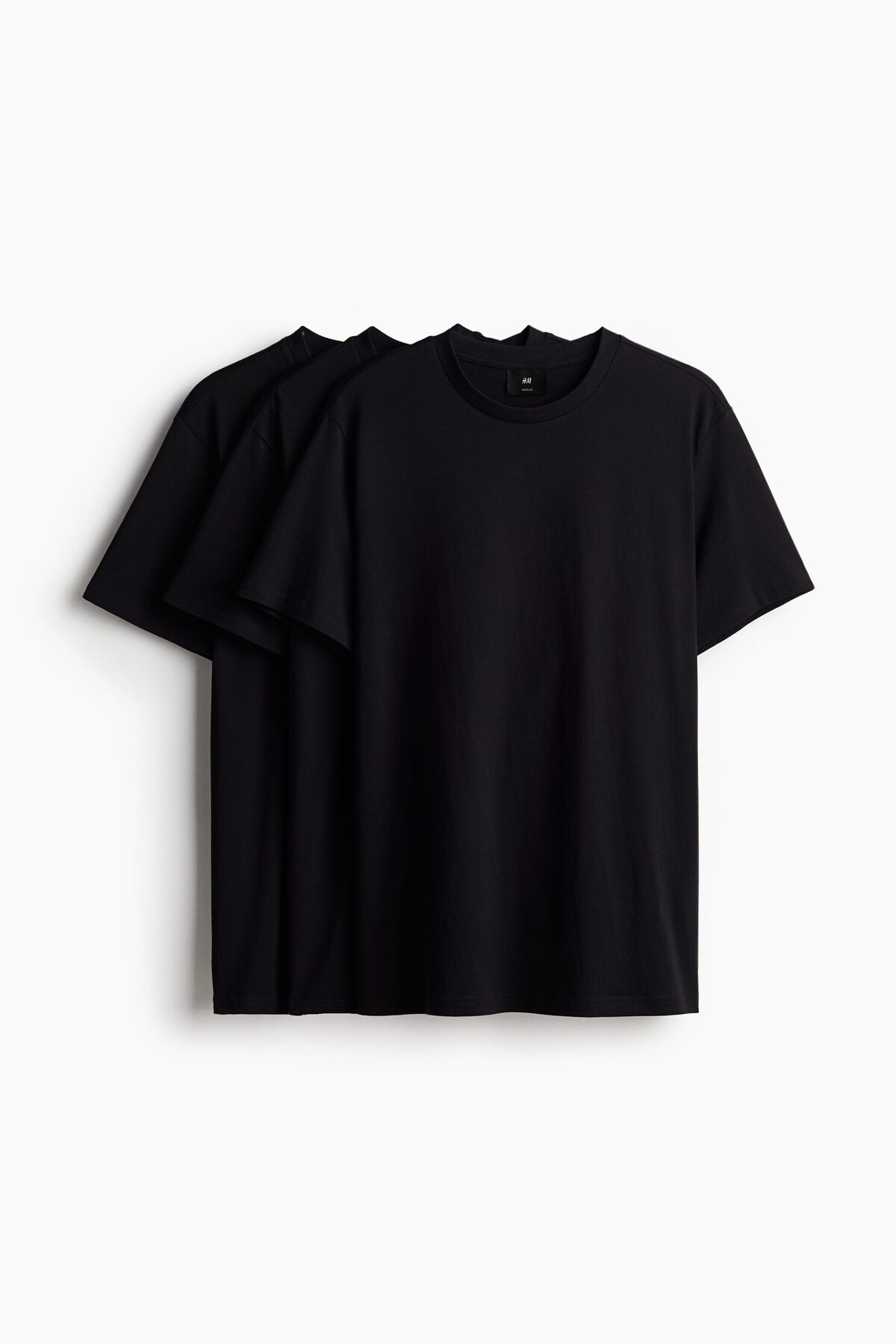 H&M 3'lü Regular Fit Tişört
