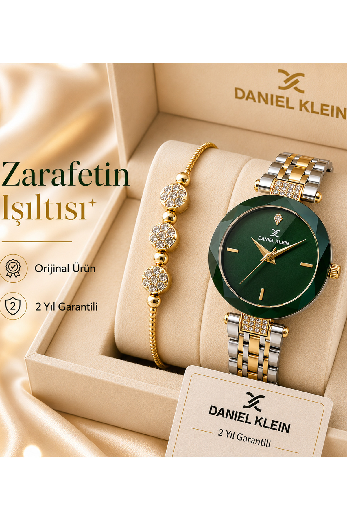 Silver 2 Year Warranty Women Wrist Watch - Bracelet Gift