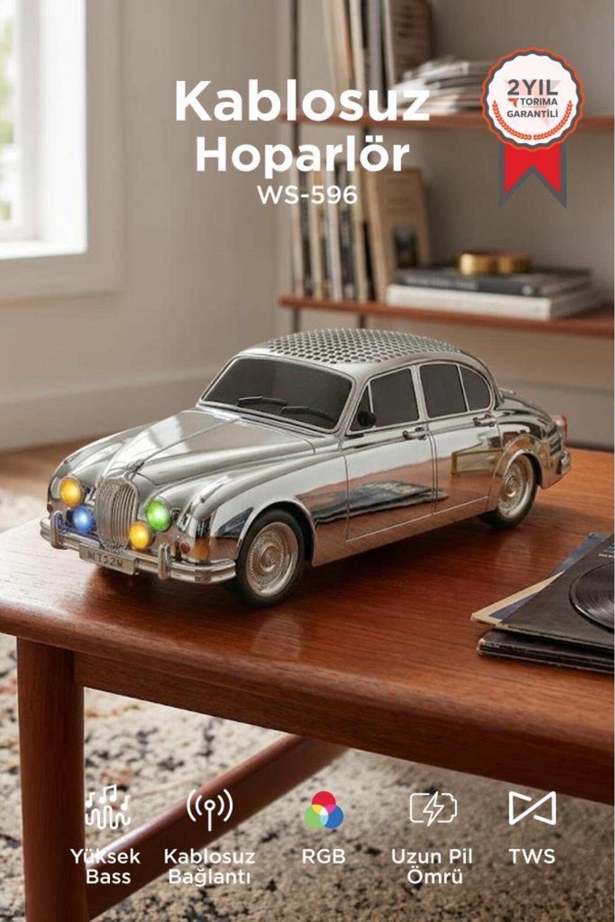 Torima Bluetooth Hoparlör Retro Araba Tasarımlı Speaker WS-596